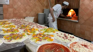 Rome Italy 4k - The Best Pizzeria in Rome That You Must Visit - Pizza Wood Fire - July 2022