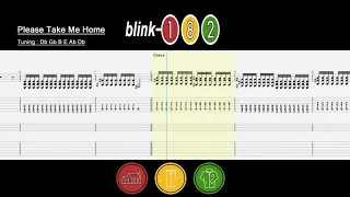 Blink 182 -  Please Take Me Home guitar only cover