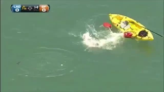 MLB Home Runs into the Water