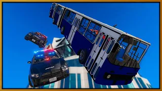 GTA 5 Roleplay - Mega Bus Trolling Cops | RedlineRP