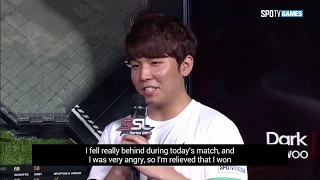 [SSL Premier S2] 170911 PO R2 Dark Postmatch Interview