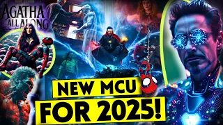 New MCU For 2025 ✨ avengers 5,6, Ironman,spiderman,agatha, Secret wars, Marvel update & news #13