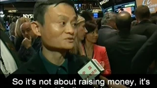 Exclusive interview with Jack Ma on Alibaba’s market debut