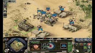 Axis & Allies WW2 RTS - Desert Battle of El Alamein - (New Mic & Video Editor Test!)