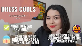 How a Diplomat's Wife Does It: Decoding Dress Codes | Almost Diplomatic
