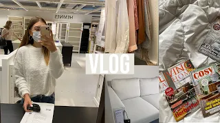 VLOG // IKEA LIVE HAUL, WOHNUNG AUSMESSEN, MÖBEL BESTELLEN & MATHE LERNEN