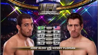 Jose Aldo vs Kenny Florian