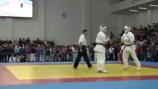 KWU-2014. Final - Chalykh Aleksandr vs. Lyaukin Aleksey (Boys 14-15 years +65 kg)