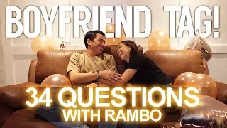 #MajaMoments | Boyfriend Tag: 34 Questions with Rambo