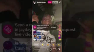 Jaydayoungan Big23 on live .ynwmelly . Nbayoungboy diss.