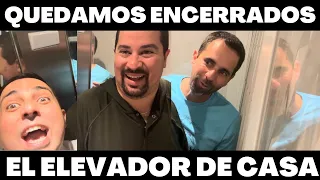 QUEDAMOS ENCERRADOS EN EL ELEVADOR DE CASA | VLOG 308 | Alejandro Gil