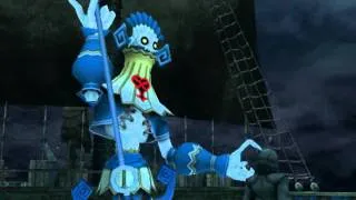 Kingdom Hearts II, English cutscene: 456 - Battle on the Ship - HD 720p