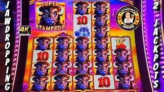 2 JAW DROPPING JACKPOTS - Buffalo Slot Machines