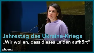 Rede Annalena Baerbock bei UN-Vollversammlung: Resolution zum Rückzug russischer Truppen