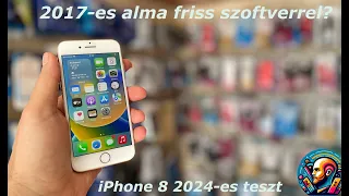 iPhone 8 2024-es tesztpadon. A szoftver friss, de ez elég?