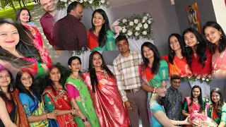 Uk me first time kiski engagement attend ki | 5th month’s celebration ( panchmasi)