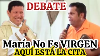 PASTOR PROTESTANTE ❌ NIEGA que María Es VIRGEN y REFUTA al PADRE LUIS TORO 😱