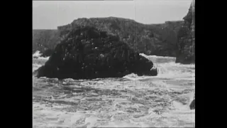 Effets de vagues à la falaise de Mers (1899) Gaumont