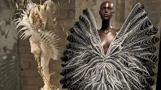 Sculpting the Senses - Haute Couture Fashion -  Iris Van Herpen✨@IrisvanHerpenCouture @madparisfr