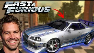 How to make Paul Walker Nissan Skyline in Car Parking Multiplayer