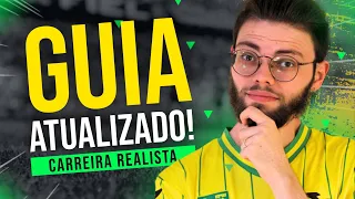 COMO EU FIZ MEU MODO CARREIRA REALISTA NO EA FC 24? - Guia Completo e Atualizado