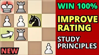 Win 100% | Improve Your Rating Fast | Best Chess Principles 😱🔥