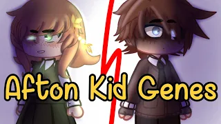 Afton Kids Genes || Ft. Afton Family (MY AU)