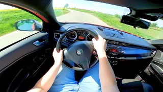 Alfa Romeo Giulietta 1.75 Tbi 235HP Manual (2011) POV Test Drive & Acceleration 0-100