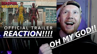 Deadpool & Wolverine | Trailer REACTION!! | Ryan Reynolds | Hugh Jackman | Marvel | Disney | MCU