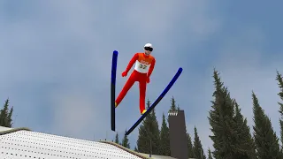 Deluxe Ski Jump 4 - Planica K185 WC 2003 - 228,83m - mój nowy rekord