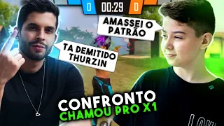 😱 CHAMOU O PATRÃO PRO X1! ELE FOI DEMITIDO?!!