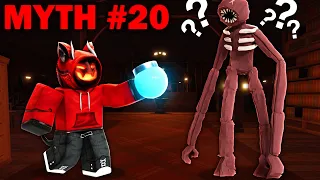 I Busted 20 MYTHS inside of Roblox DOORS...