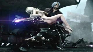 Devil May Cry 5 - Dante Saves Trish Cutscene & V Reveals His Identity