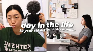 Super realistic, non-aesthetic day in my life✨💻 29 year old youtuber, etsy shop owner, calligrapher