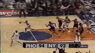 JOHN STARKS GAME WINNING WALK OFF BUZZER BEATER NY KNICKS VS THE SUNS AT MSG FEB 18 1997