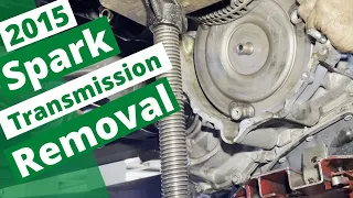 2015 Chevy Spark Transmission Removal. Full Process.