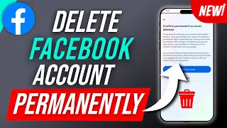 How to Delete Facebook Account Permanently | How to Delete Facebook Account 2024 Full Tutorial