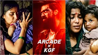 Arcade × KGF Full Screen Whatsapp Status | @SagarSwarup | Yash | KGF Chapter 2 | Ankit Solanki AS