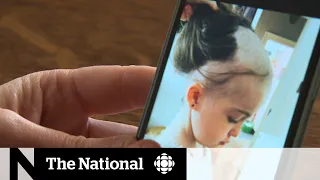 Regina girl celebrates 1st vaccine dose after losing hair to COVID-19