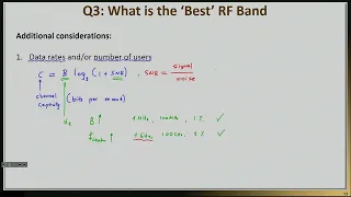 Primer on RF Design | Week 1.04 - What is the 'Best' RF Band | Purdue University