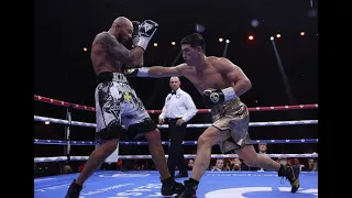 Dmitry Bivol Vs Lyndon Arthur Highlights (WBA IBO Titles)