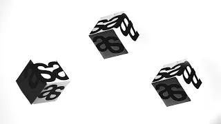 Rotating cube