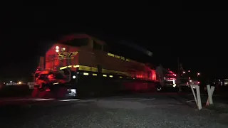 Night and Evening Railfanning on the Bnsf