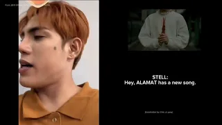 (ENG SUB) SB19 Stell, Justin, Pablo reacts to ALAMAT - Walang Hanggan Official Music Video