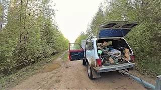 “Путешествие” В ЛЕС НА ПЯТЬ ДНЕЙ! НАИКРАСИВЕЙШИЕ МЕСТА! ПОИСК С МЕТАЛЛОИСКАТЕЛЕМ!