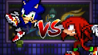 Bite-Sized Brawls: Sonic VS Knuckles