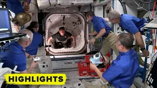 Hatch Open! SpaceX Crew-2 Arrives at ISS