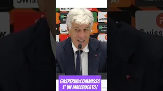 Gasperini attacca Commisso: "E' un maleducato