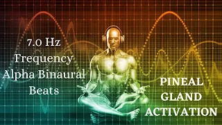 7 Hz Frequency Alpha Binaural Beats - Increase Your Inner Awareness & Brainwave Music for Meditation