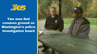 Despite differences, two Washington men find common ground on police investigation board